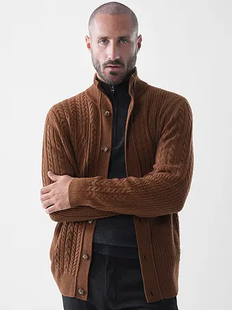 BRAX | Cardigan JEFF | braun